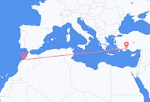 Flights from Casablanca in Morocco to Antalya in Turkey