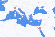 Flyg från Sharm El Sheikh, Egypten till Genua, Italien