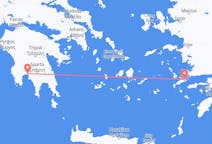 그리스 코스에서 출발해 그리스 칼라마타로(으)로 가는 항공편