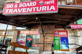  Alquiler de material de esquí y snowboard en Bansko