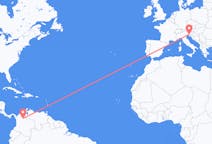 出发地 哥伦比亚出发地 巴蘭卡韋梅哈目的地 意大利的里雅斯特的航班