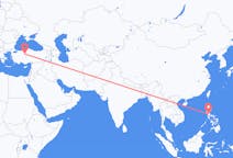 Flyrejser fra Manila, Filippinerne til Ankara, Tyrkiet