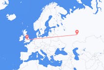 Flights from Nizhnekamsk, Russia to Birmingham, the United Kingdom