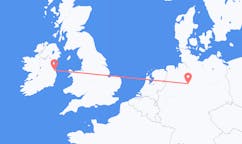 Vluchten van Dublin, Ierland naar Hannover, Duitsland