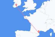 Flights from Perpignan in France to Cork in Ireland