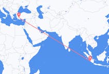Flights from Bengkulu, Indonesia to Denizli, Turkey