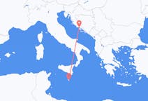 Flights from Valletta in Malta to Split in Croatia
