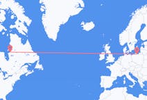 Flyreiser fra Kuujjuarapik, Canada til Gdansk, Polen
