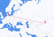 Flights from Ürümqi, China to Rostock, Germany