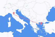 Flyg från Florens till Lemnos