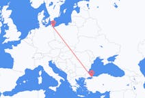 Flyrejser fra Heringsdorf, Tyskland til Istanbul, Tyrkiet