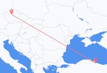 Flyrejser fra Samsun til Prag