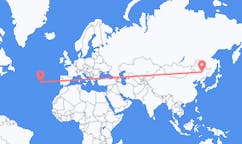 Flights from Harbin, China to São Jorge Island, Portugal