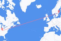 Flyrejser fra Louisville, USA til Stockholm, Sverige