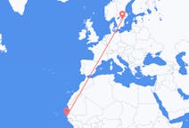 出发地 塞内加尔出发地 達喀爾目的地 瑞典林雪平的航班