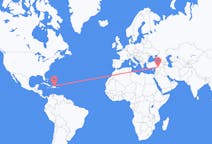 Flights from Puerto Plata, Dominican Republic to Şanlıurfa, Turkey