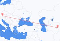 Flyreiser fra Bukhara, til Salzburg