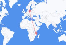 Flyrejser fra Nampula, Mozambique til Wrocław, Polen