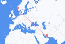 Flights from Ras al-Khaimah, United Arab Emirates to Stavanger, Norway