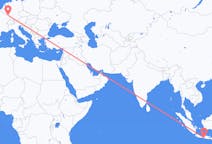 Flights from Yogyakarta, Indonesia to Saarbrücken, Germany