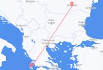 Flights from Kefallinia to Bucharest