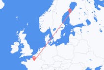 Flights from Paris in France to Vaasa in Finland