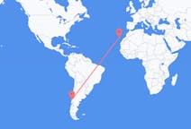 Vluchten van Valdivia, Chili naar La Palma (ort i Mexiko, Guanajuato, Salamanca), Spanje