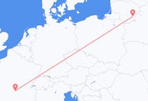 Flyreiser fra Clermont-Ferrand, til Vilnius