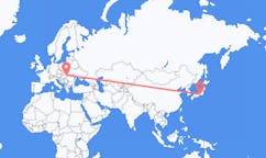 Flights from Shizuoka to Debrecen