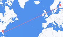 Flyrejser fra Orlando til Tampere
