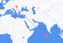 Flyreiser fra Gan, Maldivene til Beograd, Serbia