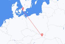 Flights from Košice in Slovakia to Malmö in Sweden