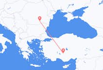 出发地 土耳其出发地 科尼亞目的地 罗马尼亚布加勒斯特的航班