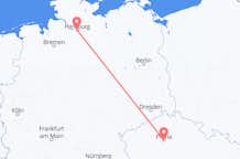 Flights from Hamburg to Prague
