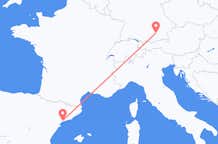 Flyg från Reus, Spanien till München, Tyskland