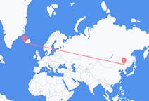 Flüge von Harbin, China nach Reykjavík, Island