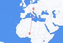 Flyg från Abuja, Nigeria till Klagenfurt, Österrike
