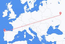 Flyg från Lipetsk till Santiago de Compostela (regionhuvudort)