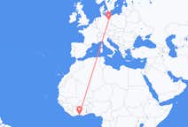 Flights from Abidjan to Berlin