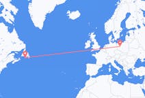 Flüge von Saint-Pierre, St. Pierre und Miquelon nach Posen, Polen