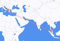 Flights from from Kuala Lumpur to Zakynthos Island