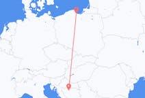Lennot Banja Lukasta Gdańskiin
