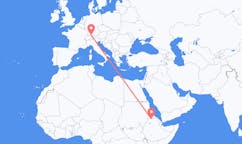 Flights from Shire, Ethiopia to Friedrichshafen, Germany