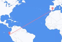 Flyg från Talara, Peru till Granada, Nicaragua, Spanien
