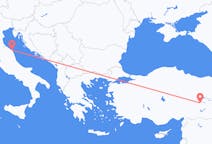 Flights from the city of Ancona to the city of Malatya