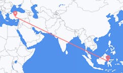 Flights from Palu, Indonesia to Konya, Turkey