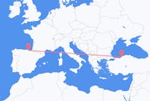 Flyreiser fra Zonguldak, Tyrkia til Bilbao, Spania