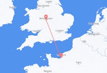 Flights from Deauville, France to Birmingham, England