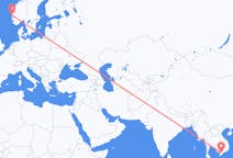 Flights from Can Tho, Vietnam to Bergen, Norway