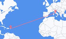 美国出发地 聖胡安德蒂瓦斯區飞往美国目的地 罗马的航班